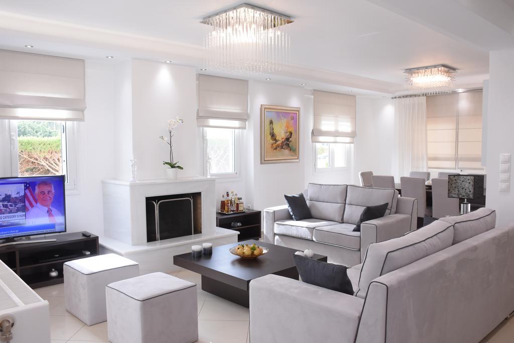 Keratea Luxury Villa -Athens Airport Ngoại thất bức ảnh